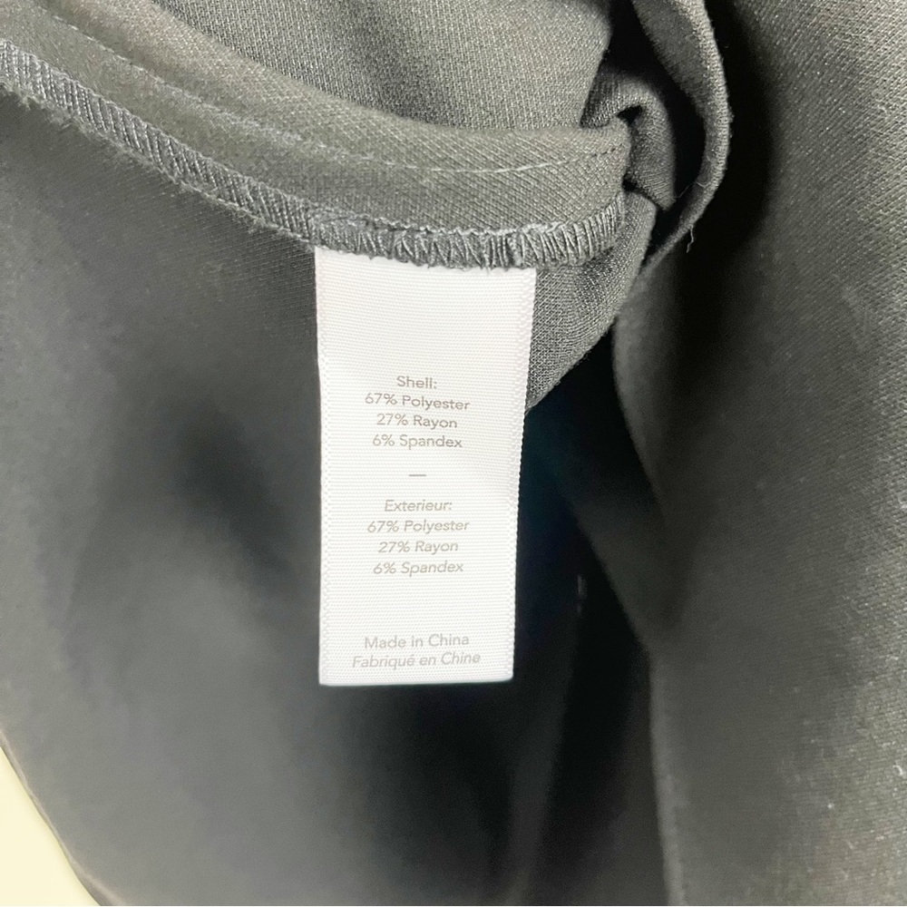 Likely Moore Racerback Black Mini Dress Size 2 - Picture 5 of 7